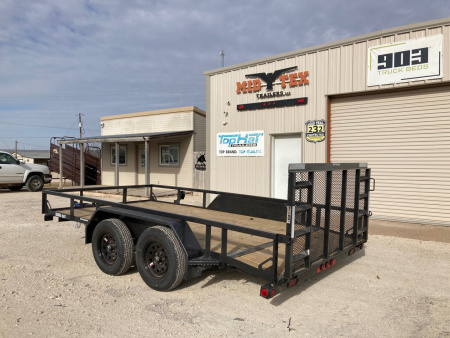 New 2026 Load Trail UT 83" x 14' Tandem Axle Utility (2" x 3" Angle Frame)