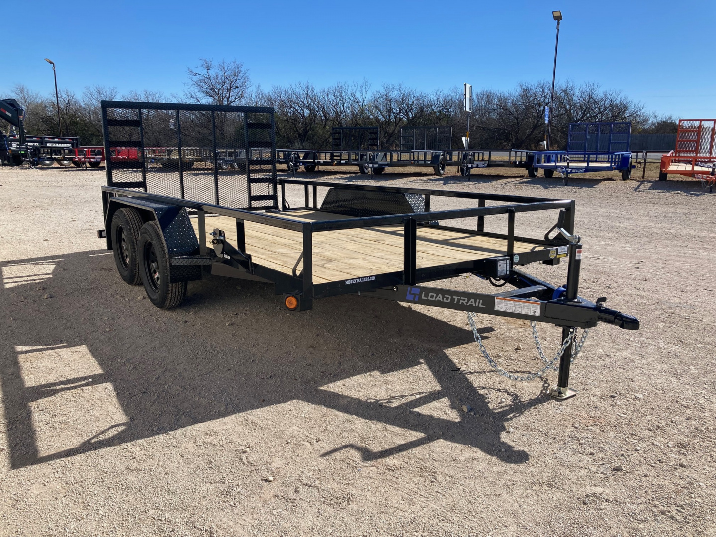 New 2026 Load Trail UT 83" x 14' Tandem Axle Utility (2" x 3" Angle Frame)