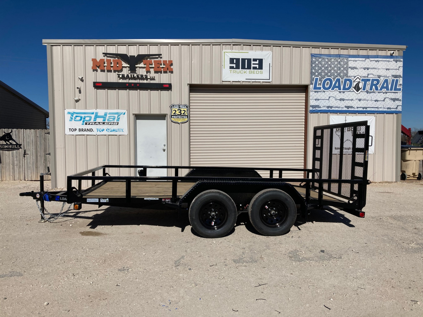 New 2026 Load Trail UT 83" x 14' Tandem Axle Utility (2" x 3" Angle Frame)
