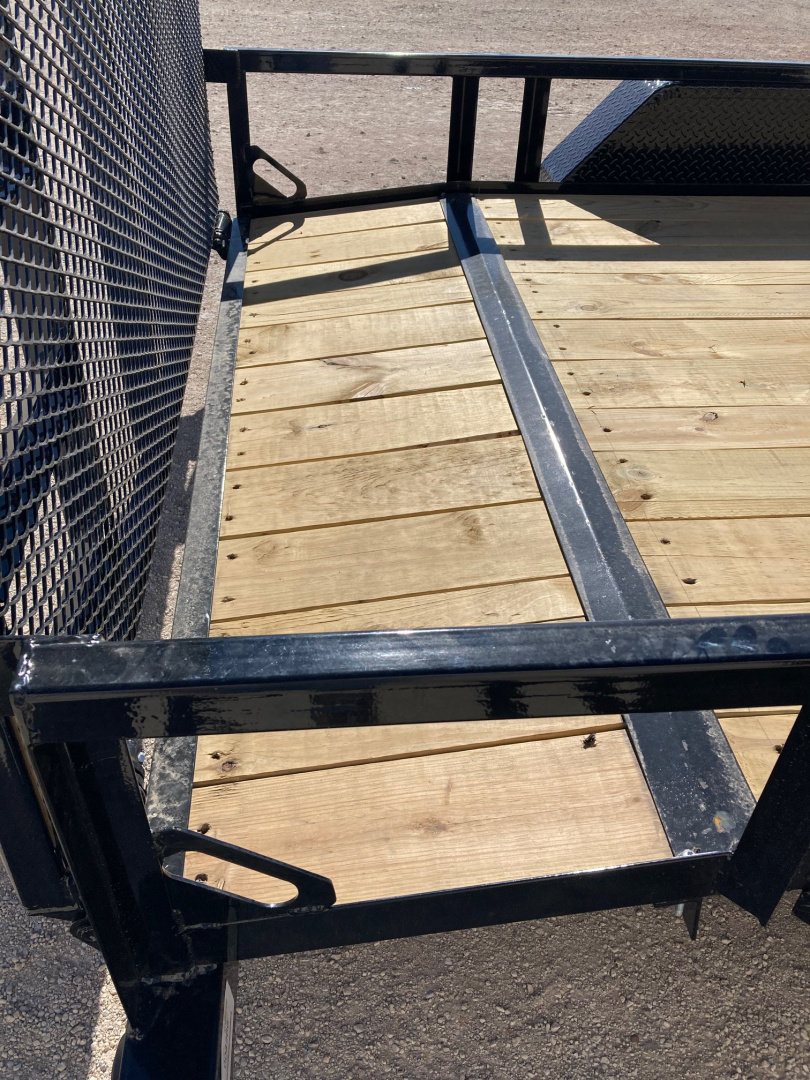 New 2026 Load Trail UT 83" x 14' Tandem Axle Utility (2" x 3" Angle Frame)