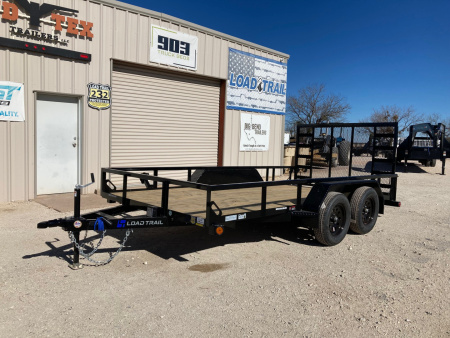 New 2026 Load Trail UT 83" x 14' Tandem Axle Utility (2" x 3" Angle Frame)