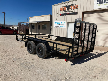 New 2026 Load Trail UT 83" x 14' Tandem Axle Utility (2" x 3" Angle Frame)
