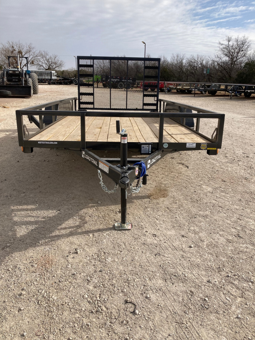 New 2026 Load Trail UT 83" x 14' Tandem Axle Utility (2" x 3" Angle Frame)