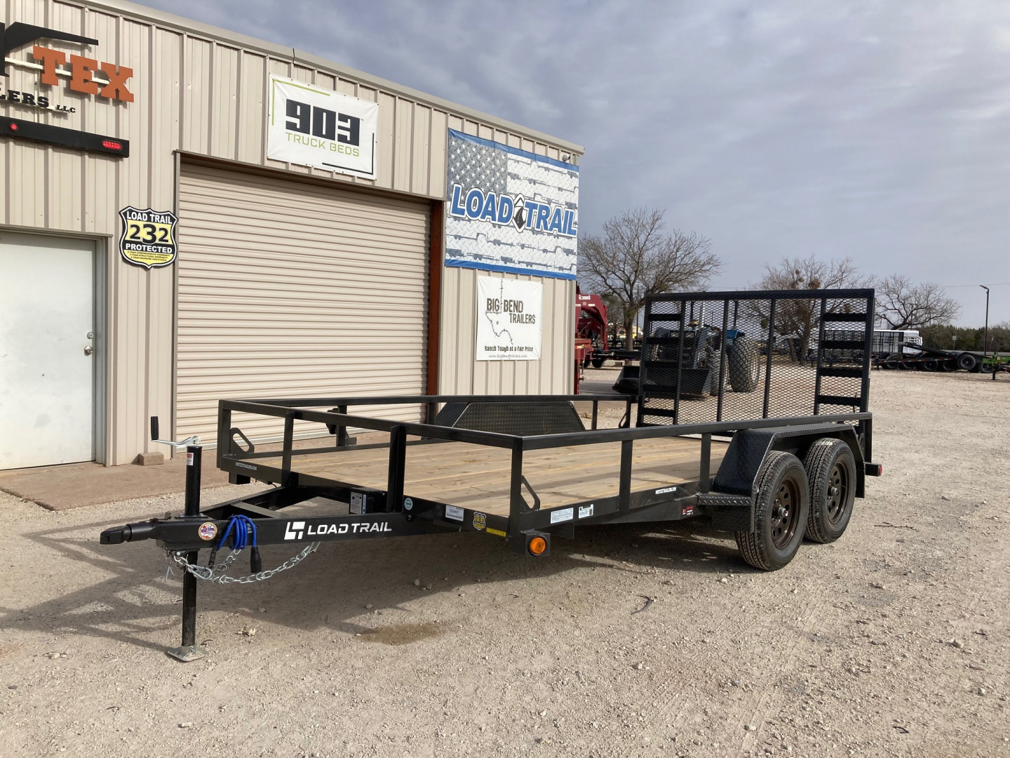 New 2026 Load Trail UT 83" x 14' Tandem Axle Utility (2" x 3" Angle Frame)