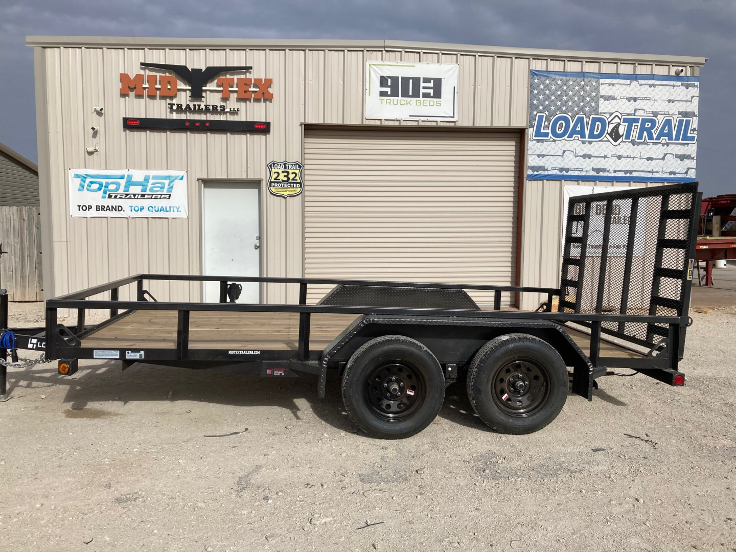 New 2026 Load Trail UT 83" x 14' Tandem Axle Utility (2" x 3" Angle Frame)