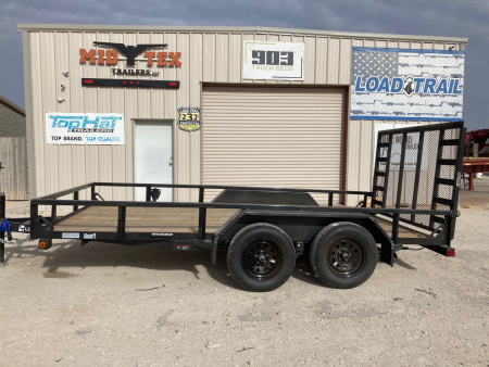 New 2026 Load Trail UT 83  x 14' Tandem Axle Utility (2  x 3  Angle Frame)