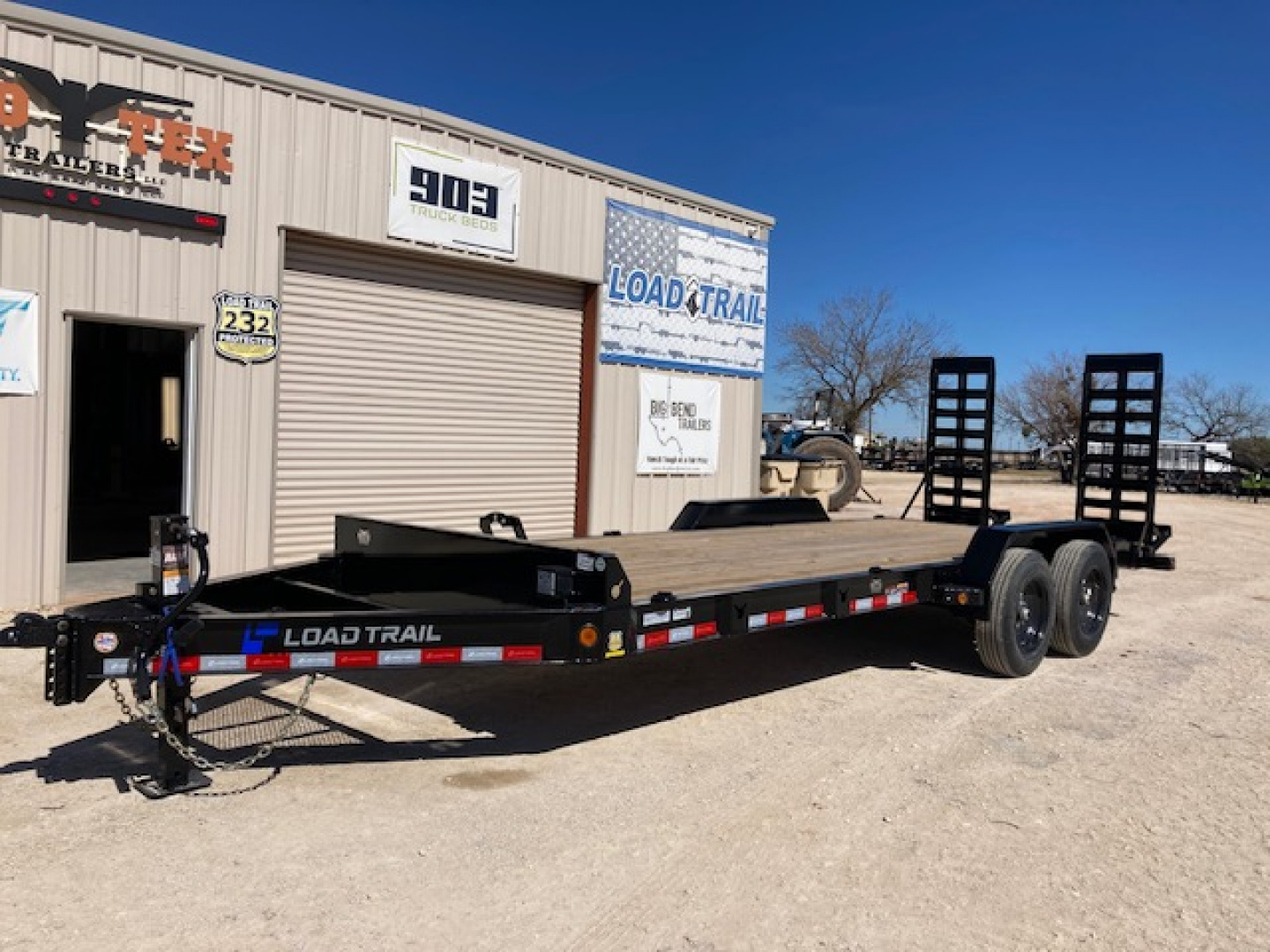 New 2026 Load Trail CH 83" x 20' Tandem Axle 8" I-Beam Frame Equipment Trailer