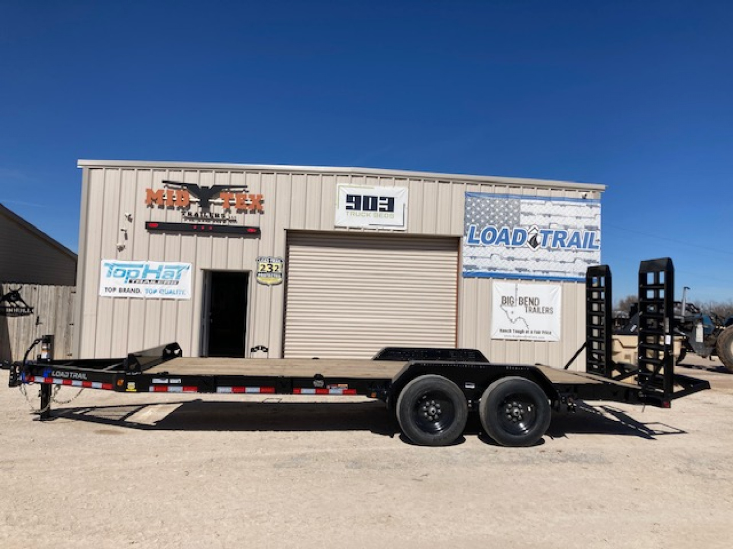 New 2026 Load Trail CH 83" x 20' Tandem Axle 8" I-Beam Frame Equipment Trailer