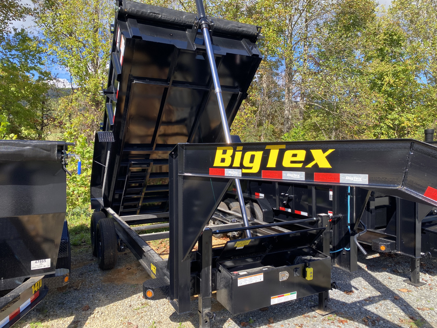 New 2026 Big Tex 14GT TELESCOPIC GOOSENECK DUMP TRAILER 83”X14 TARP RAMPS COMBO GATE