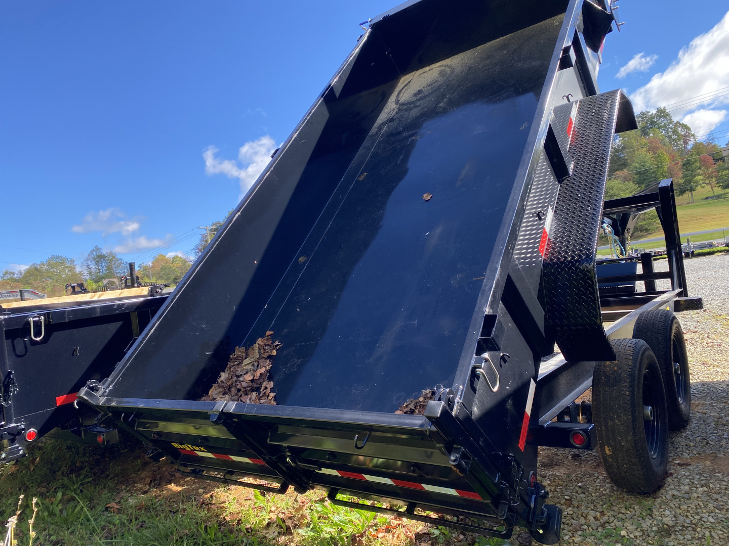 New 2026 Big Tex 14GT TELESCOPIC GOOSENECK DUMP TRAILER 83”X14 TARP RAMPS COMBO GATE