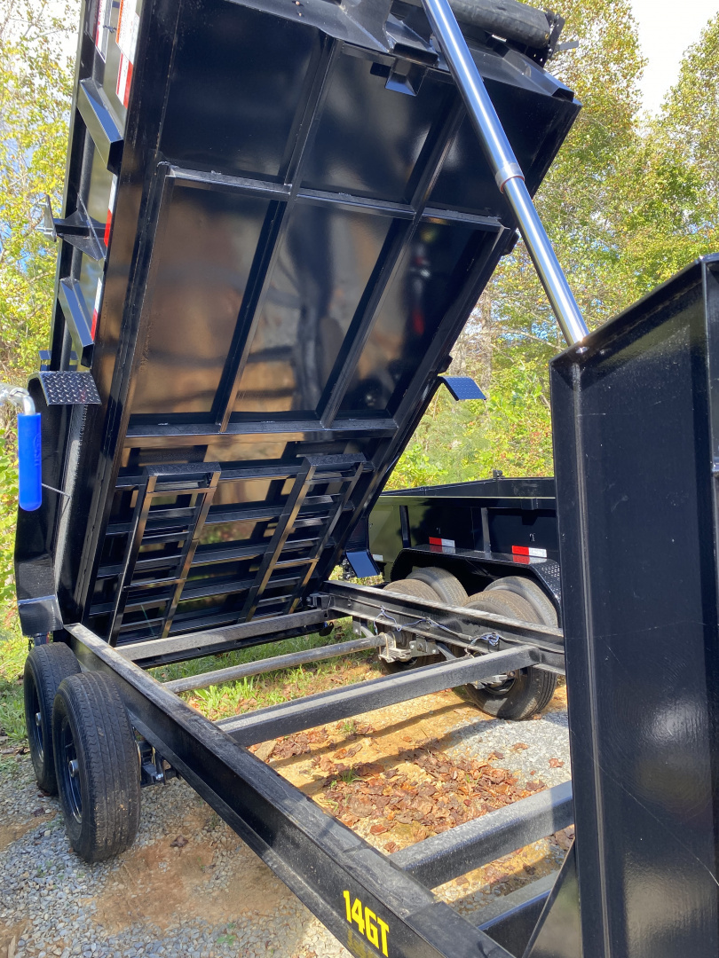 New 2026 Big Tex 14GT TELESCOPIC GOOSENECK DUMP TRAILER 83”X14 TARP RAMPS COMBO GATE