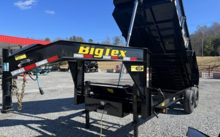 New 2026 Big Tex Trailers 14GT 15.9K TELESCOPIC Dump Trailer 7X16