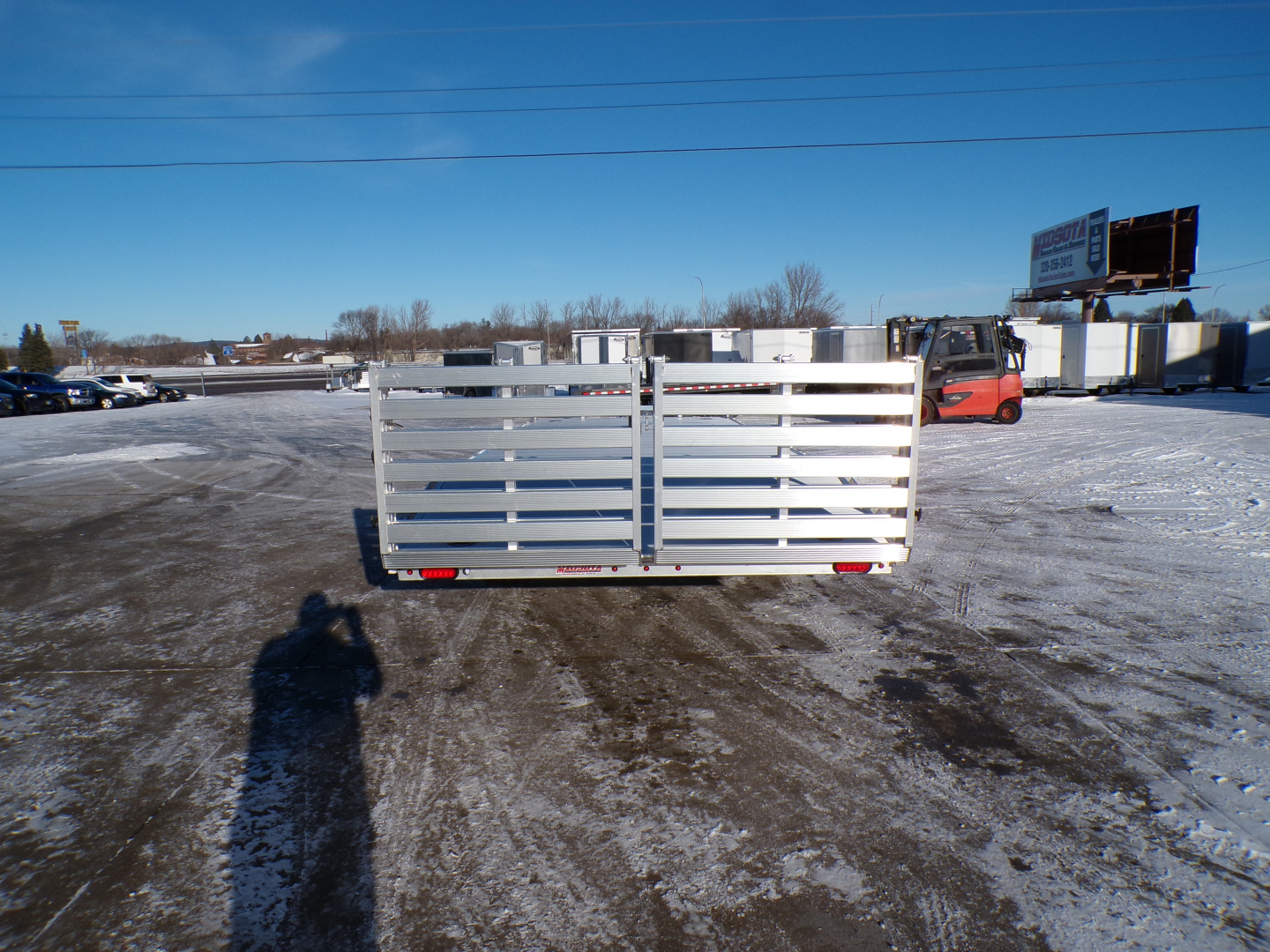 New 2027 Aluma 1022H-TA-BT Deckover Trailer