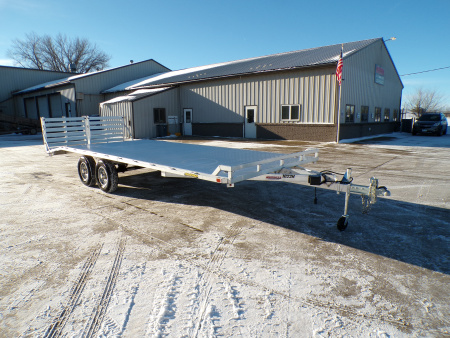 New 2027 Aluma 1022H-TA-BT Deckover Trailer