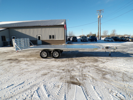 New 2027 Aluma 1022H-TA-BT Deckover Trailer