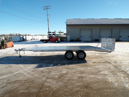 New 2027 Aluma 1022H-TA-BT Deckover Trailer