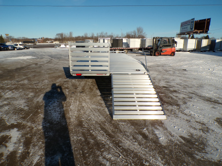 New 2027 Aluma 1022H-TA-BT Deckover Trailer