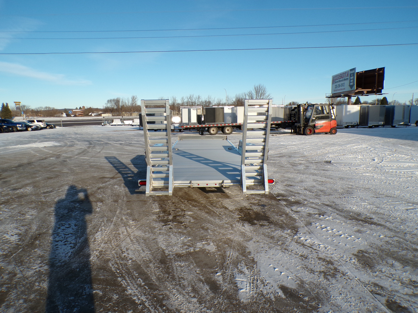 New 2027 Aluma 8222-14K Equipment Trailer