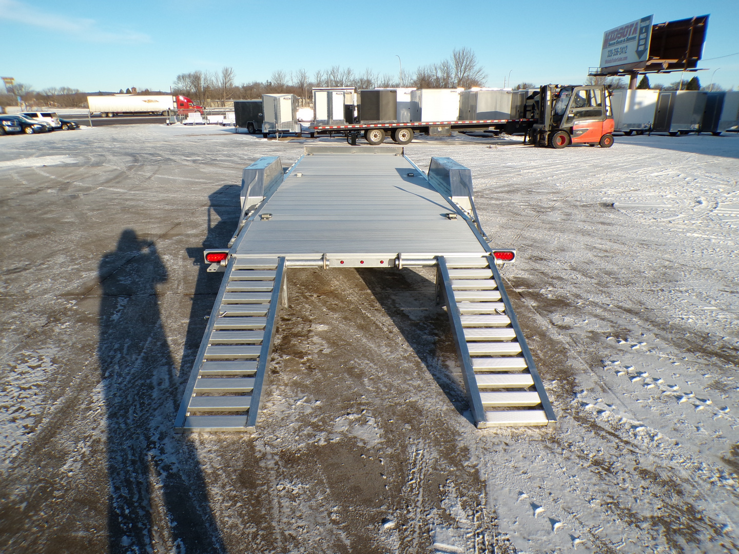 New 2027 Aluma 8222-14K Equipment Trailer