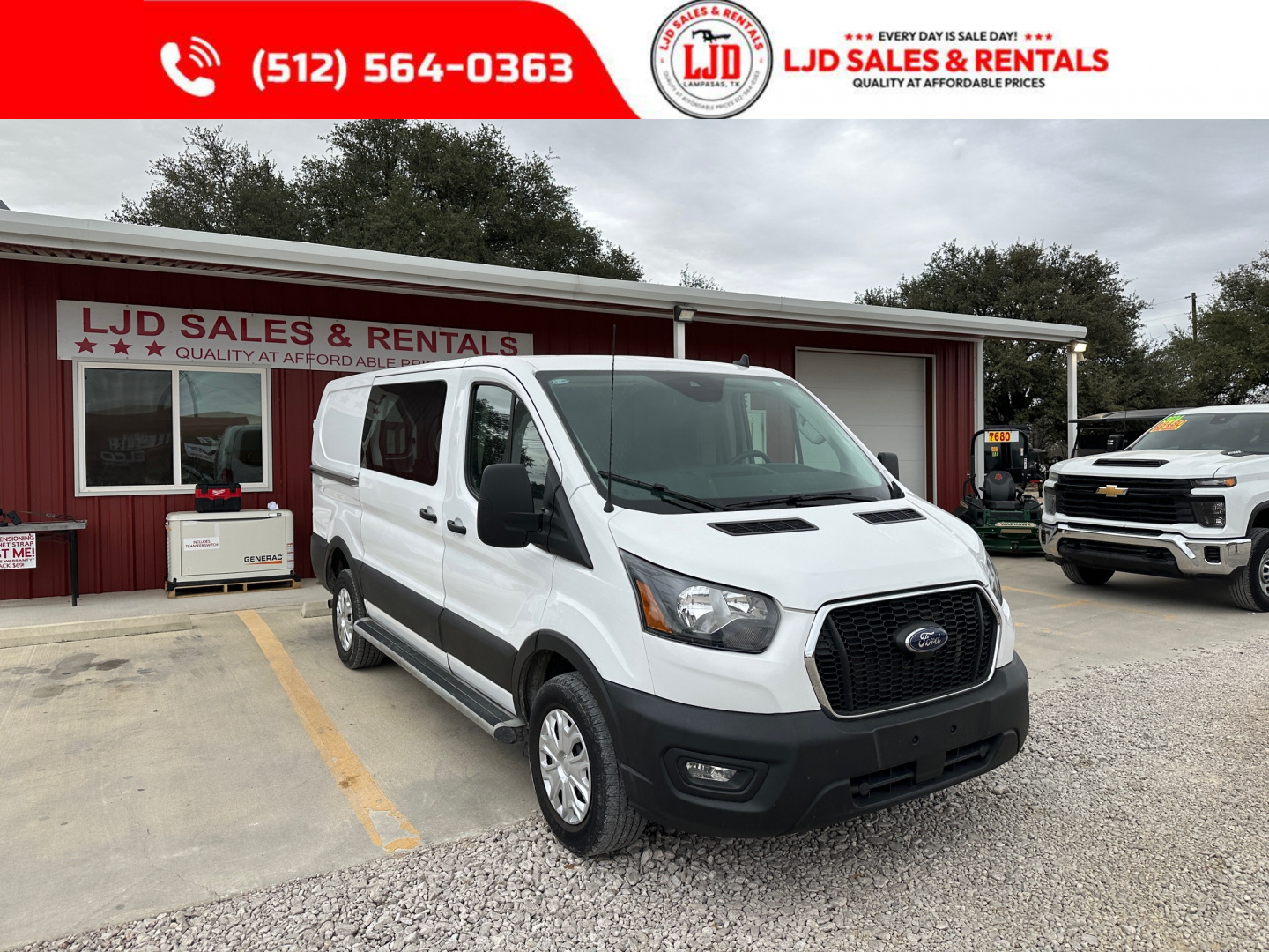 Used 2024 Ford - Transit 250 Cargo Van - 52k Miles - 1 Owner