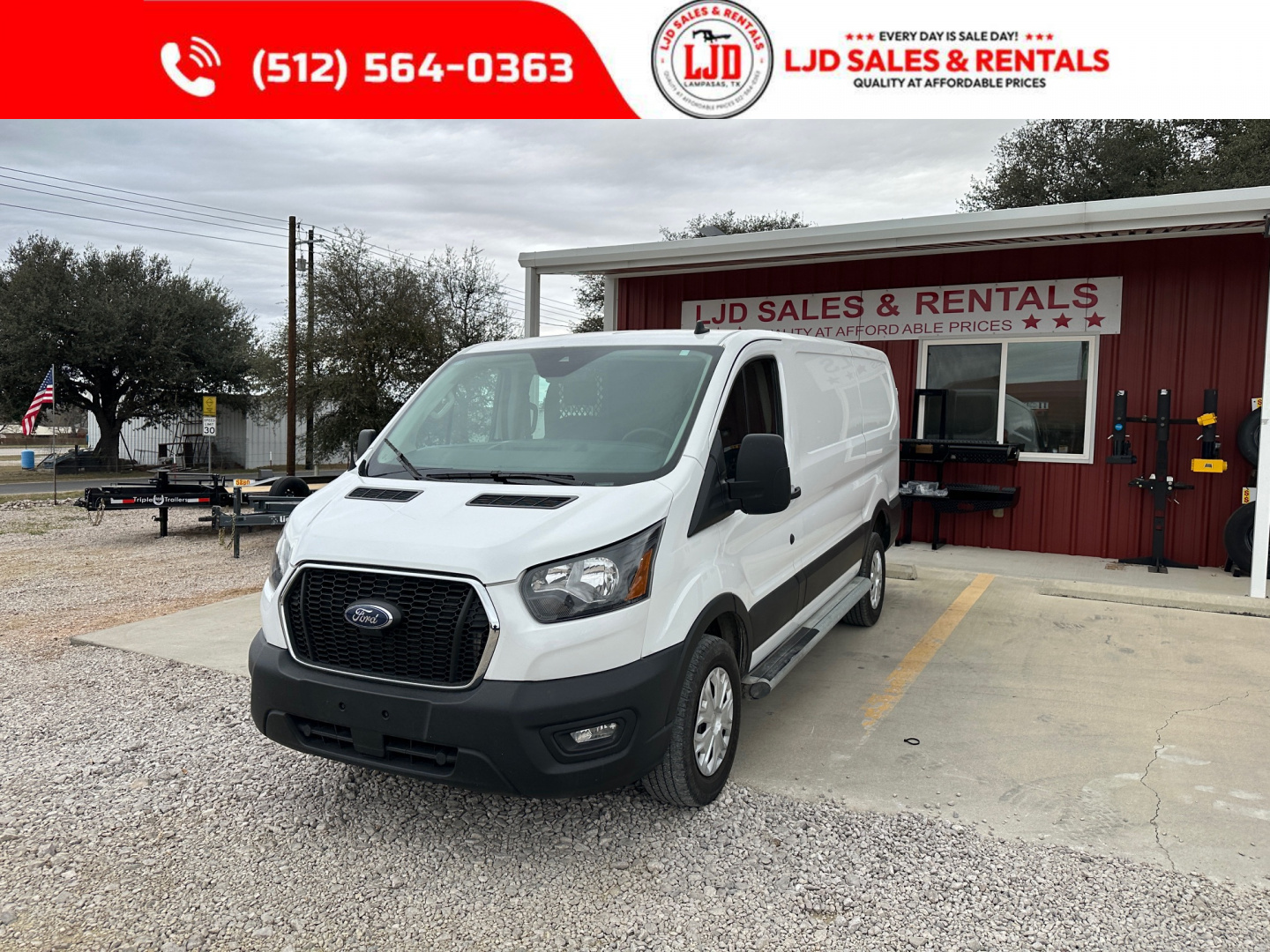 Used 2024 Ford - Transit 250 Cargo Van - 52k Miles - 1 Owner