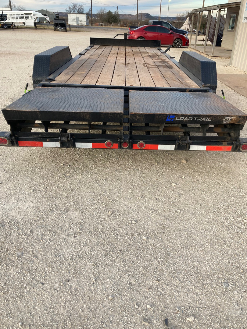 Used USED 2024 LOAD TRAIL 83" X 22' TANDEM AXLE EQUIPMENT 8" I-BEAM FRAME