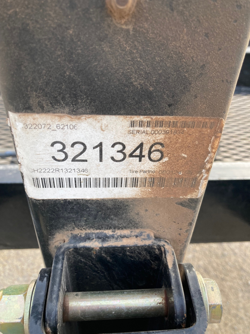 Used USED 2024 LOAD TRAIL 83" X 22' TANDEM AXLE EQUIPMENT 8" I-BEAM FRAME