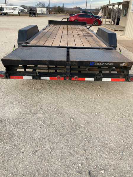 Used USED 2024 LOAD TRAIL 83" X 22' TANDEM AXLE EQUIPMENT 8" I-BEAM FRAME