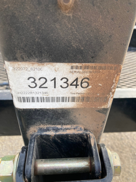 Used USED 2024 LOAD TRAIL 83" X 22' TANDEM AXLE EQUIPMENT 8" I-BEAM FRAME