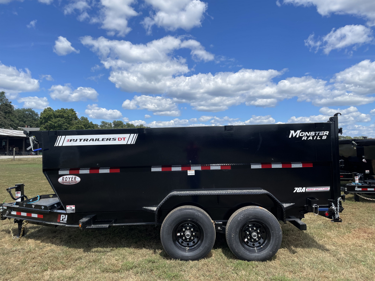 New 2026 PJ TRAILERS 83" x 14' DT1 Telescopic Dump Trailer