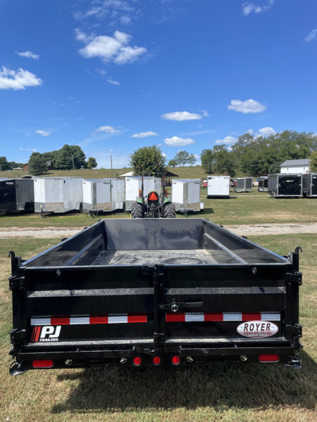 New 2026 PJ TRAILERS 83" x 14' DT1 Telescopic Dump Trailer
