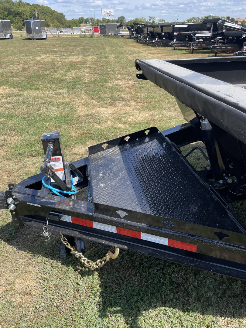 New 2026 PJ TRAILERS 83" x 14' DT1 Telescopic Dump Trailer