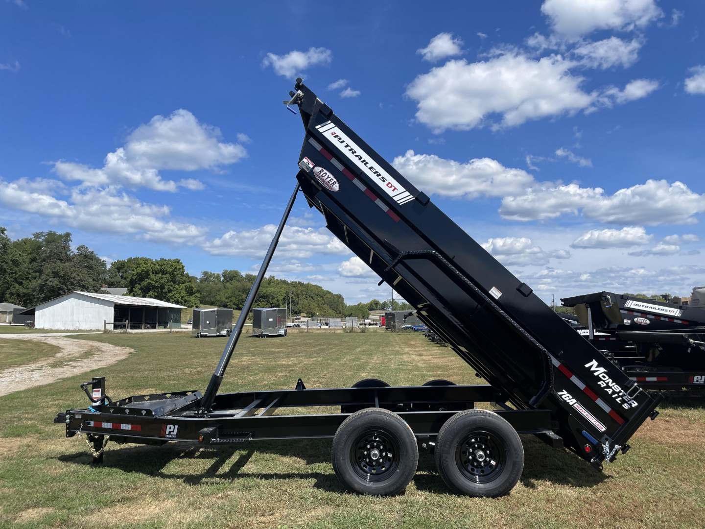 New 2026 PJ TRAILERS 83" x 14' DT1 Telescopic Dump Trailer