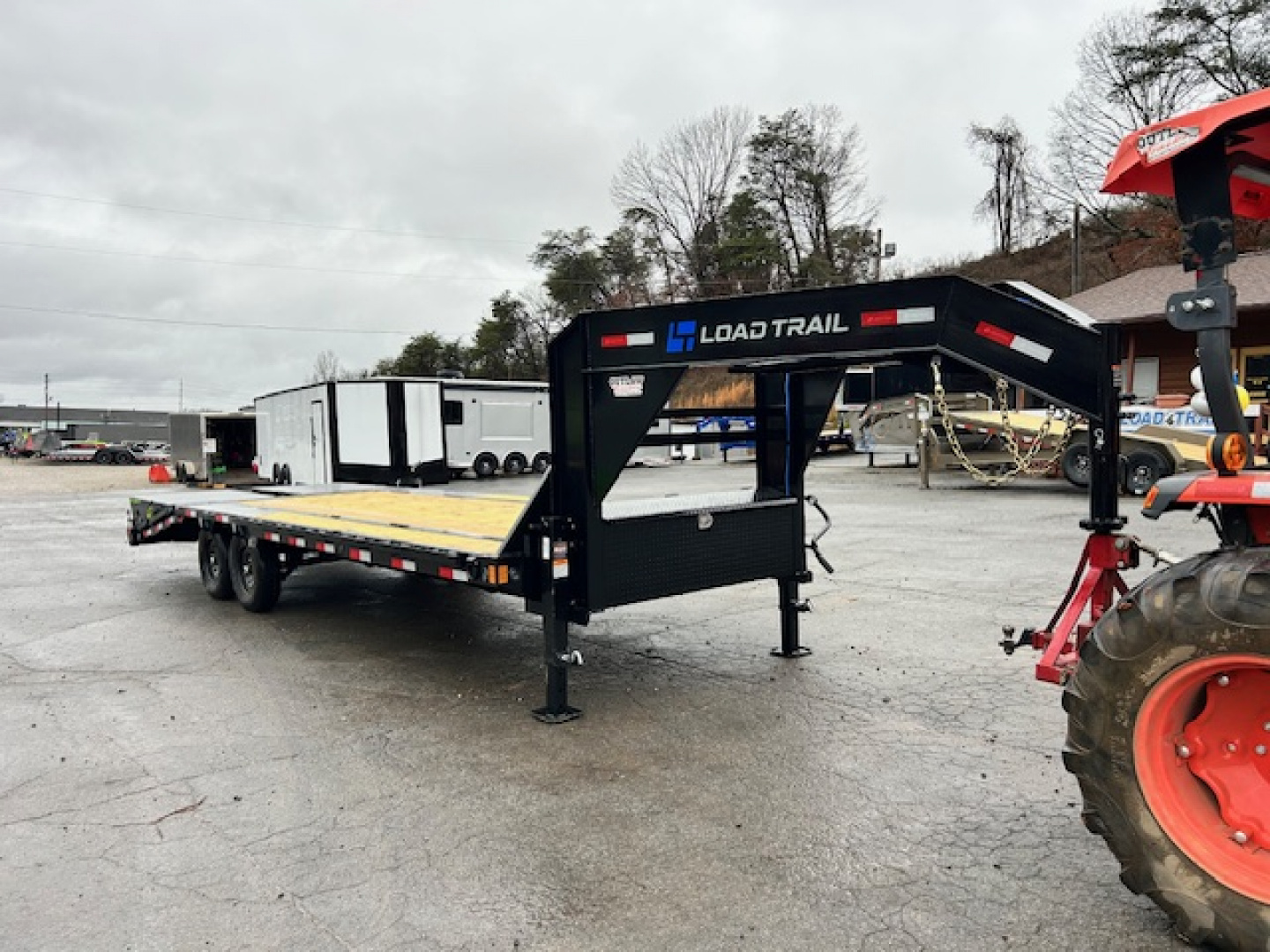 New 2026 Load Trail 102X25 14K Equipment Trailer W/ 6" RAISED NECK