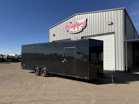 New 2026 Compass 8.5x24' Enclosed Cargo Trailer - Indigo DLX