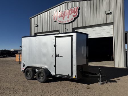 New 2026 Compass 6'x12' Enclosed Cargo Trailer - Indigo DLX