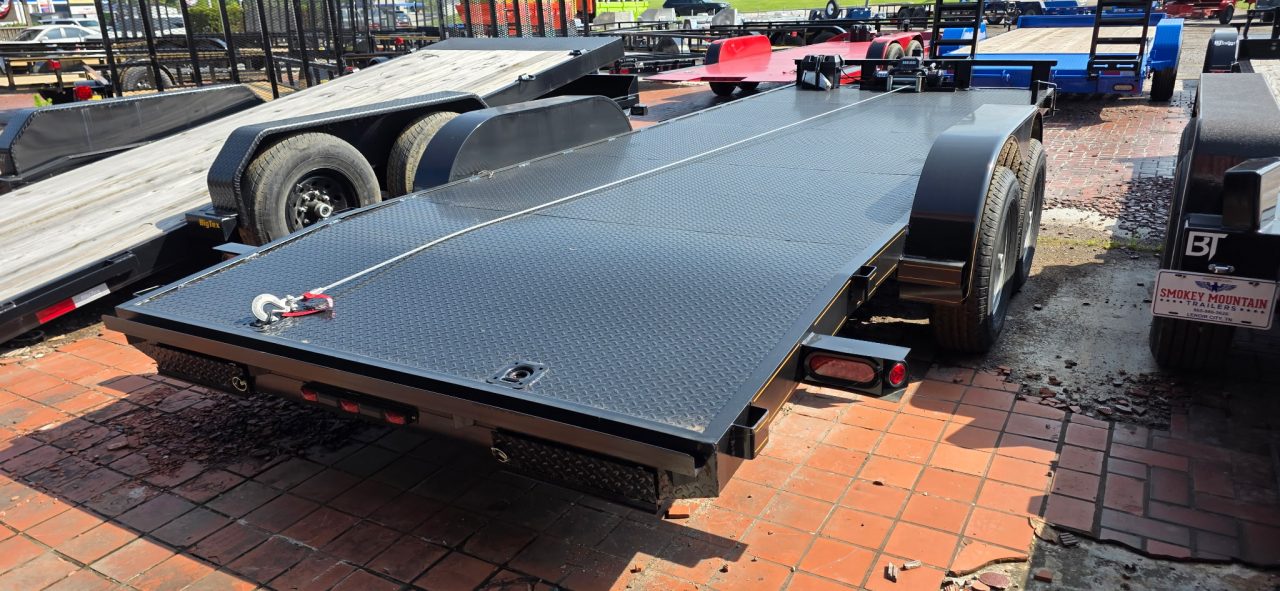 New 2026 P & T Trailers 82X20 STEEL CARHAULER 10K Car Hauler