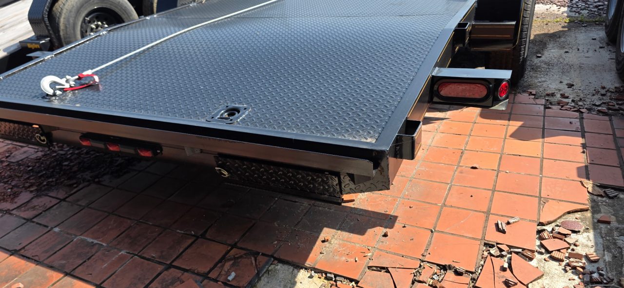 New 2026 P & T Trailers 82X20 STEEL CARHAULER 10K Car Hauler