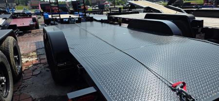 New 2026 P & T Trailers 82X20 STEEL CARHAULER 10K Car Hauler