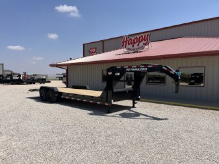 New 2026 PJ 83 x24' Gooseneck Channel Equipment Trailer – CC