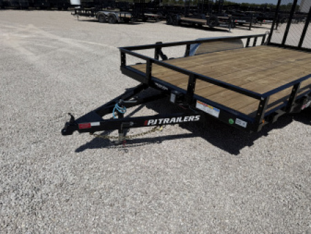 New 2026 PJ 83 x14' Tandem Axle Utility Trailer - UL