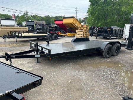 New 2026 P & T Trailers 82X20 STEEL CARHAULER 10K Car Hauler