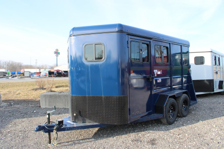 New 2026 Valley Trailers 6X14 + 12  2 HORSE Stock / Stock Combo Trailer