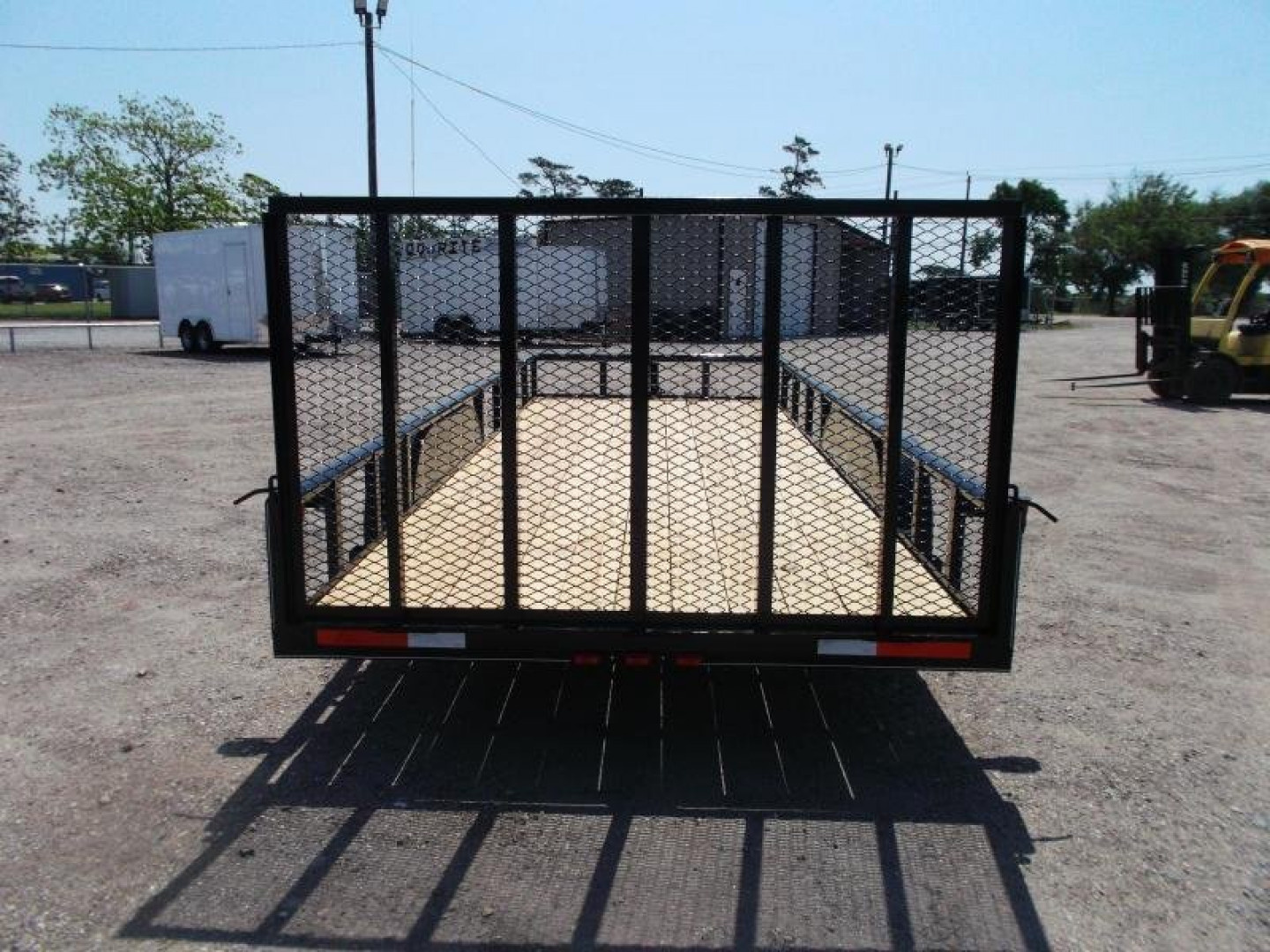 New 2026 J&C Trailers 83x20 Utility Trailer / Lowboy Trailer / 4ft Ramp Gate / Electric Brakes / Pipetop