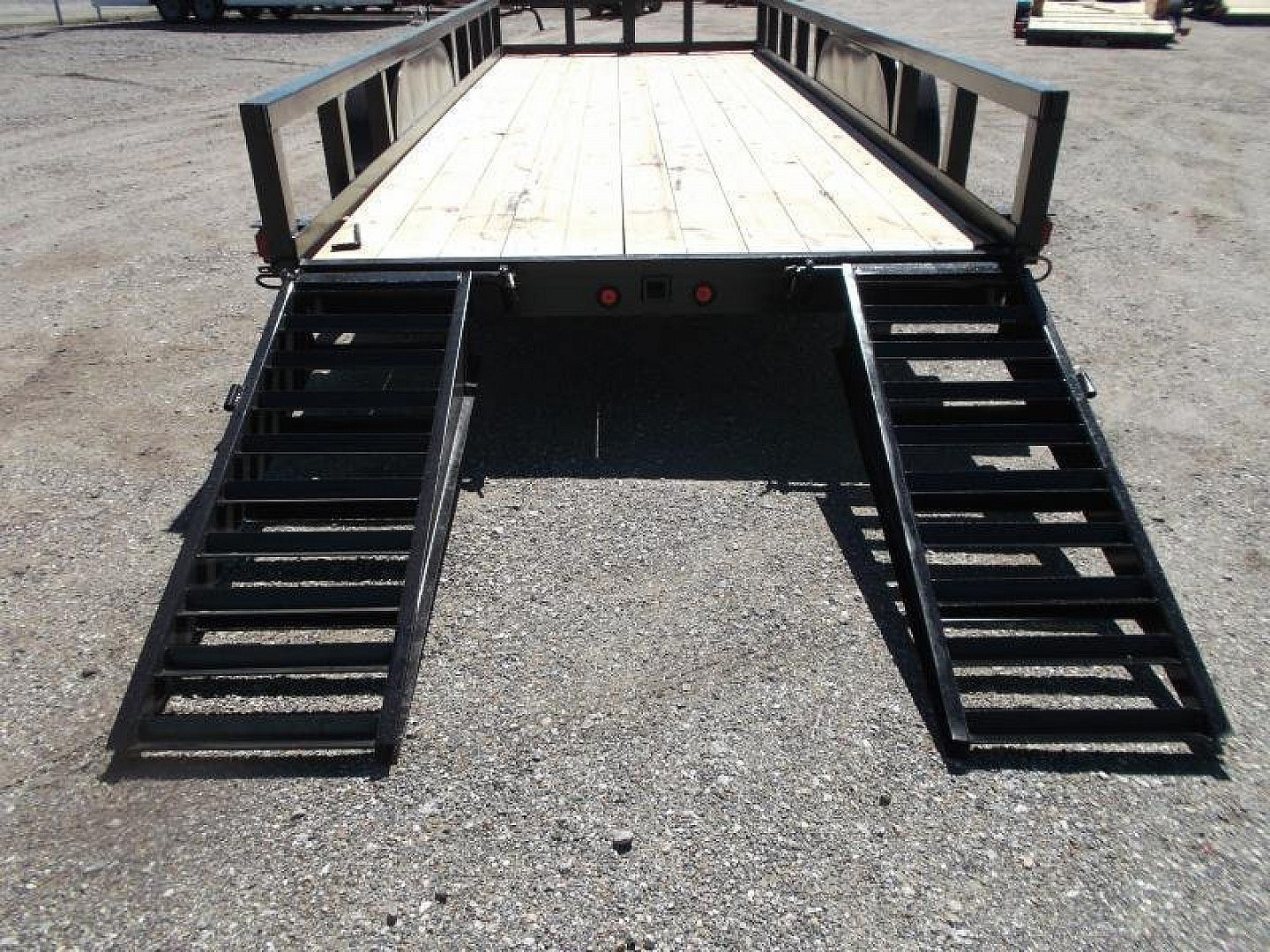 New 2026 J&C Trailers 83x20 14K Utility Trailer / 7K Axles / 3" Square Tubing / 5ft Stand Up Ramps