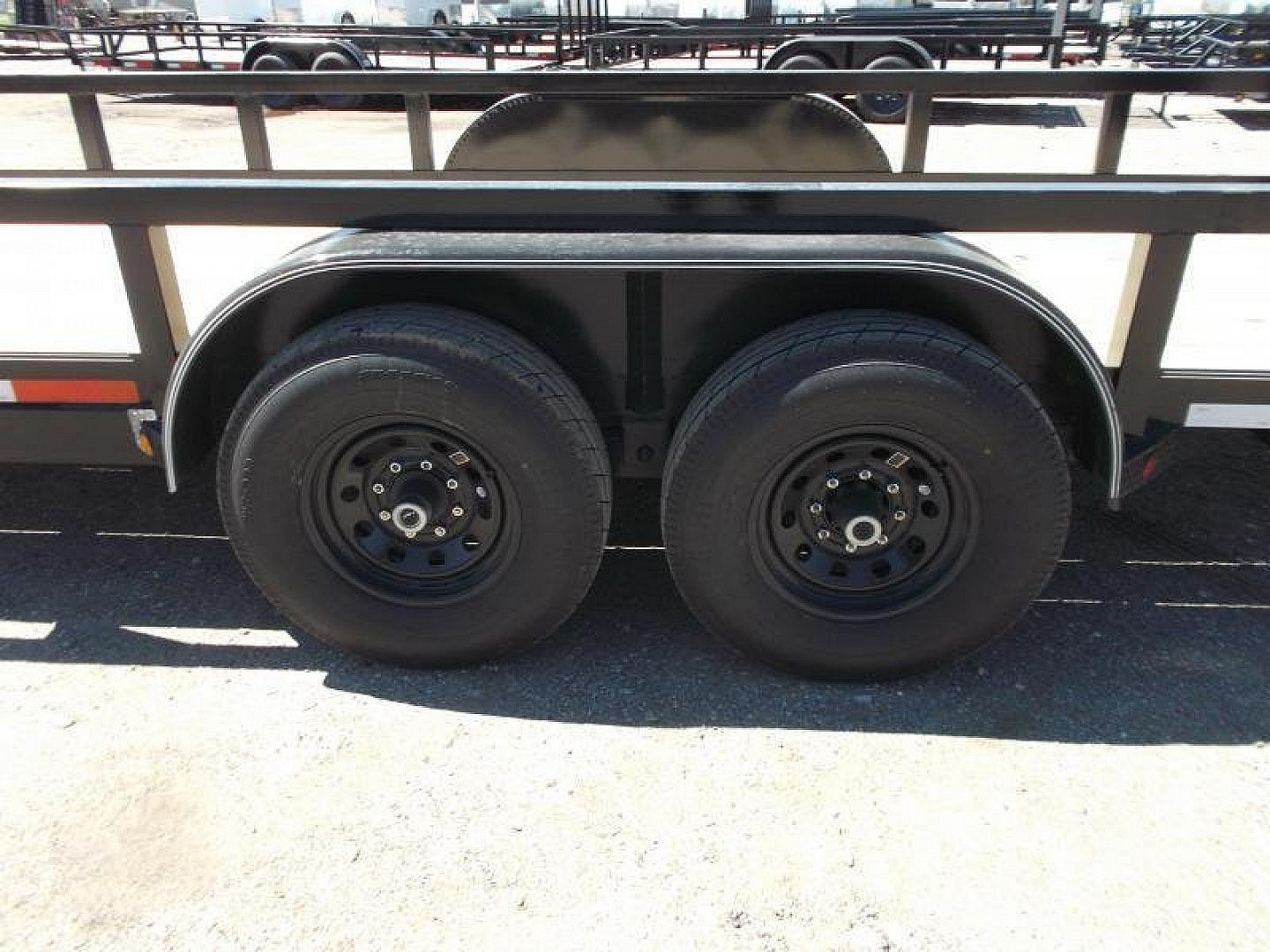 New 2026 J&C Trailers 83x20 14K Utility Trailer / 7K Axles / 3" Square Tubing / 5ft Stand Up Ramps