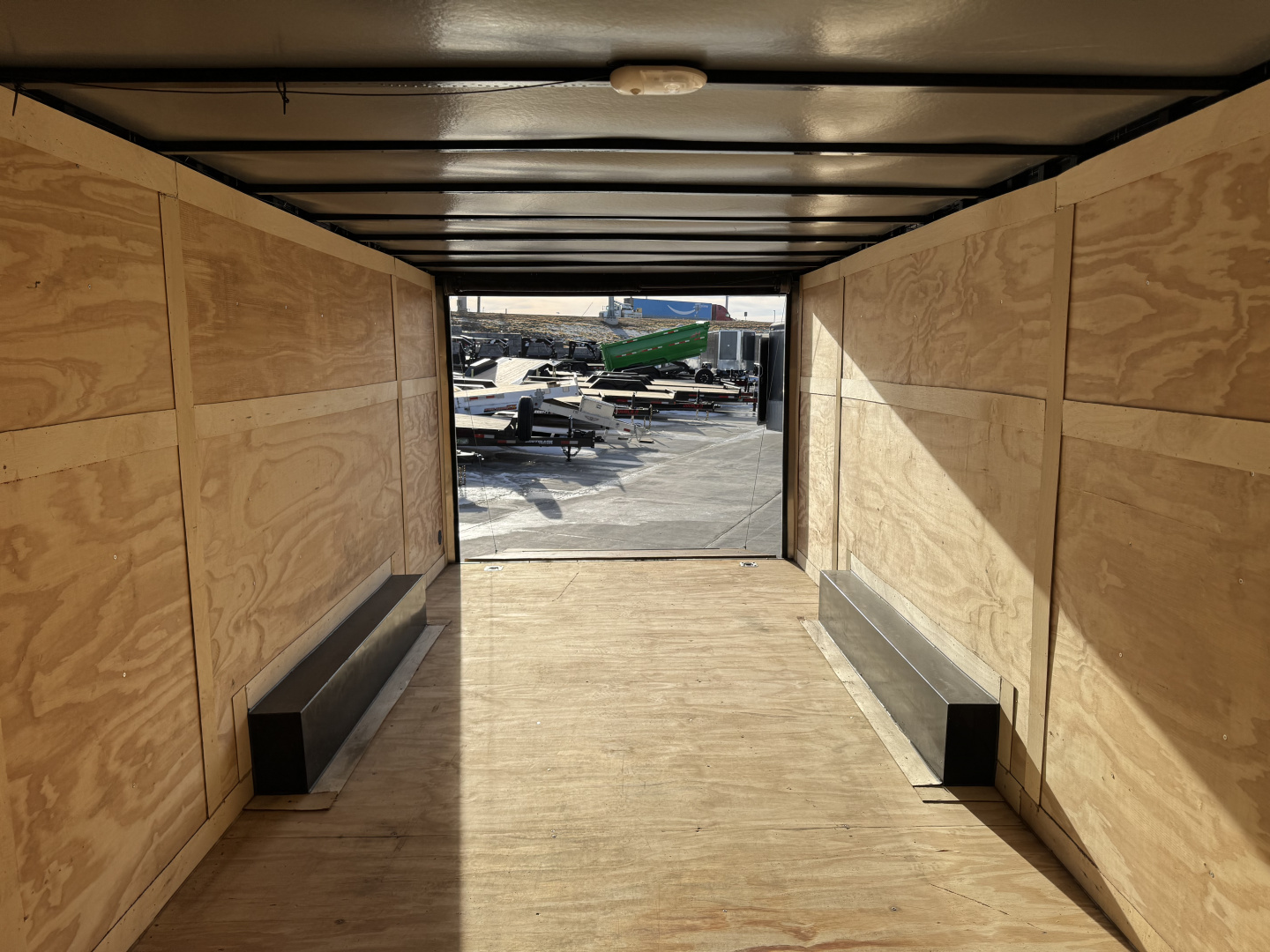 Used 2023 JC Mfg Inc 8.5x20 plus v Cargo / Enclosed Trailer