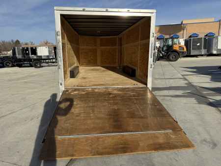 Used 2023 JC Mfg Inc 8.5x20 plus v Cargo / Enclosed Trailer