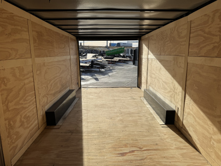 Used 2023 JC Mfg Inc 8.5x20 plus v Cargo / Enclosed Trailer