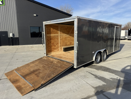 Used 2023 JC Mfg Inc 8.5x20 plus v Cargo / Enclosed Trailer